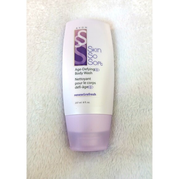 AVON SKIN SO SOFT Renew & Refresh Age-Defying+ Body Wash (8 floz / 237 ml) - Picture 2 of 6